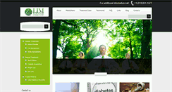 Desktop Screenshot of limacupunctureclinic.com